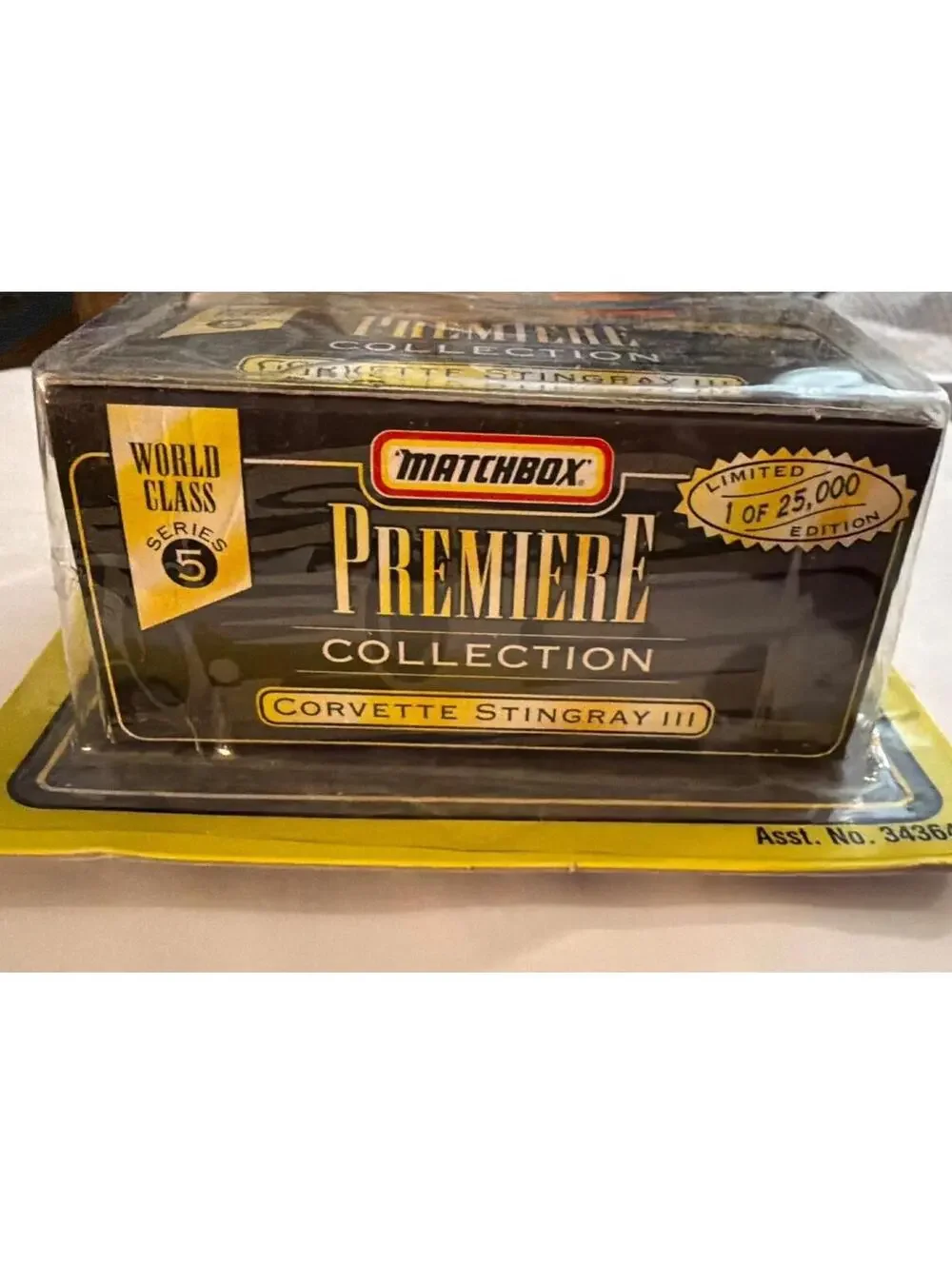 Matchbox Premiere Collection Corvette Stingray III Limited Edition 1 Of 25000 Di